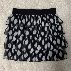 Black/White Polka Dot Skirt